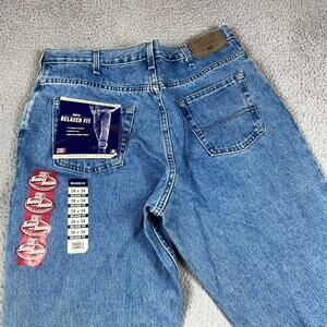 VTG Faded Glory Relaxed Comfort Fit Jeans Men's 38x34 Workwear New